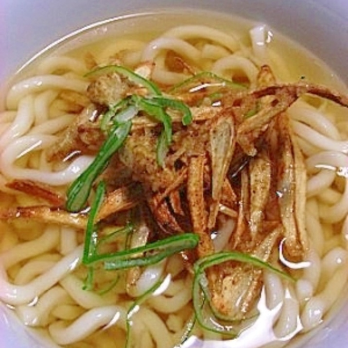 博多の味 ごぼう天うどん